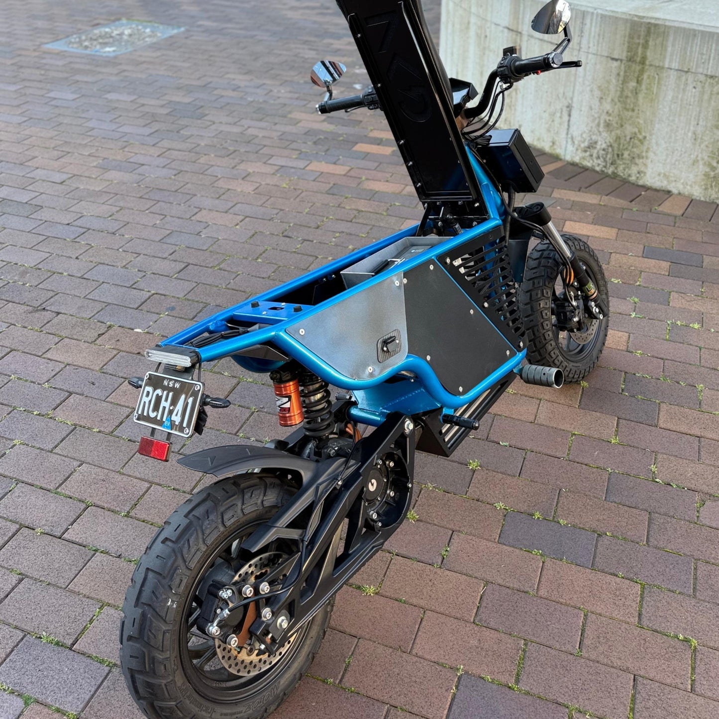 MY20 NKDs Metallic Blue, pre-loved