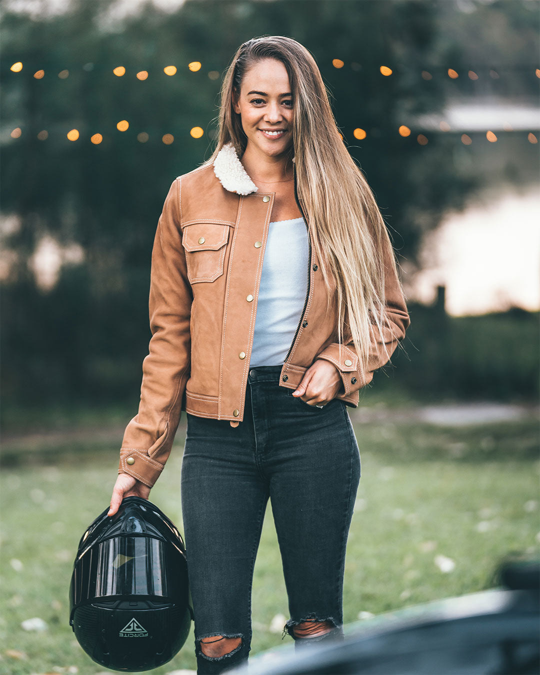 Dakota Nubuck Winter Motorcycle Jacket