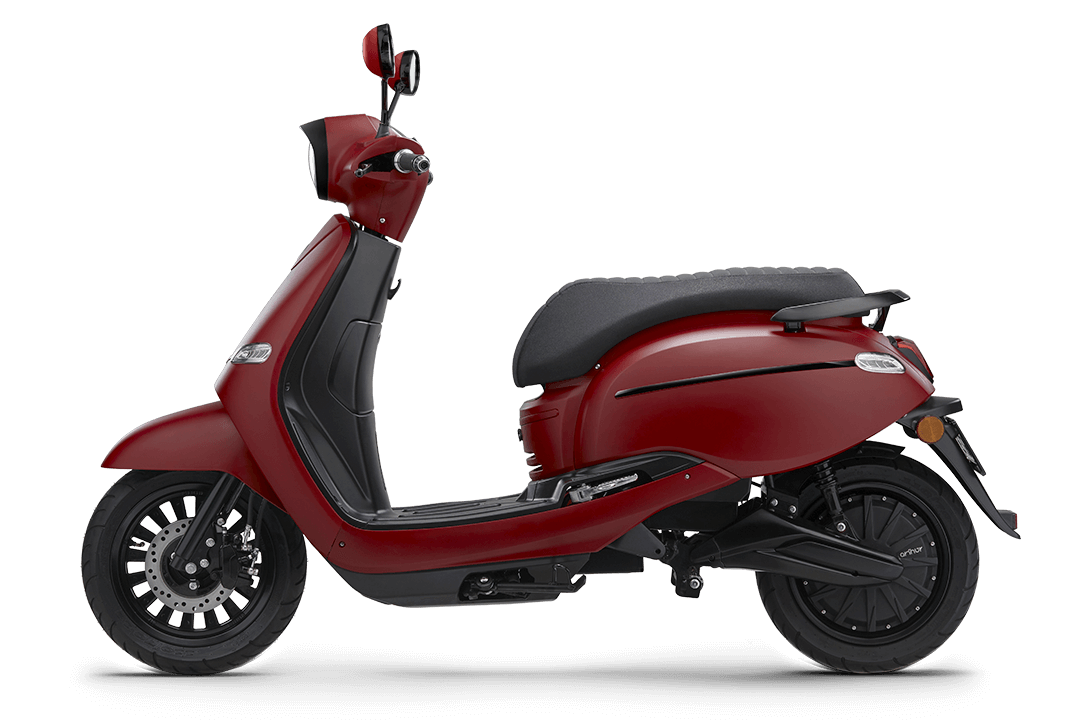 Arthur Moped Scarlet Red