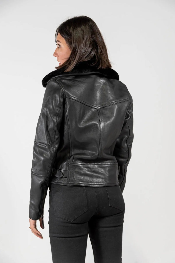 FLY BY NIGHT WOMENS MOTORCYCLE JACKET (AAA CE RATED)