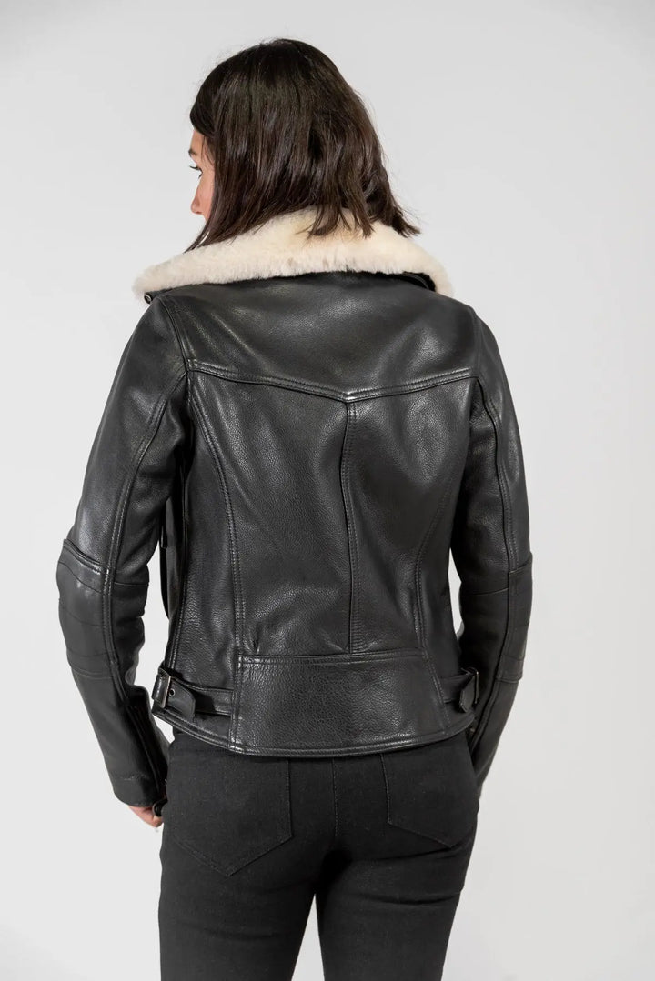 FLY BY NIGHT WOMENS MOTORCYCLE JACKET (AAA CE RATED)