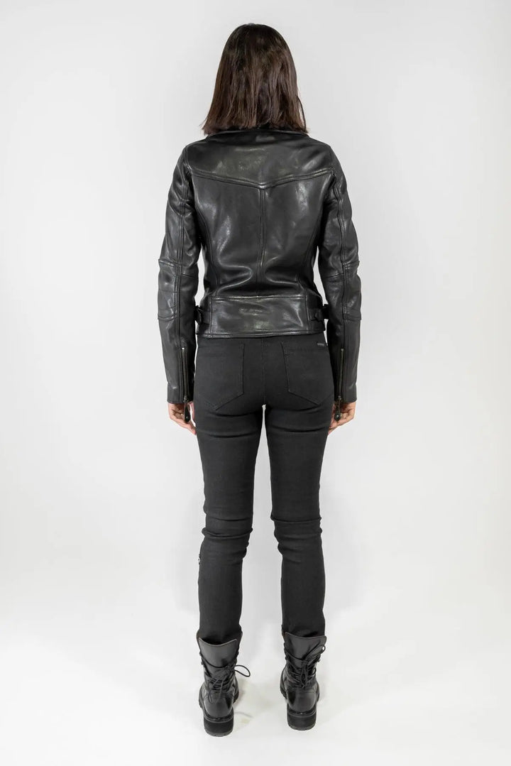 FLY BY NIGHT WOMENS MOTORCYCLE JACKET (AAA CE RATED)