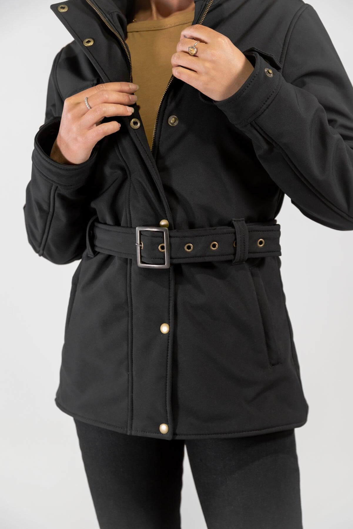 British Trench Reinforced Motorcycle Jacket Merla Moto